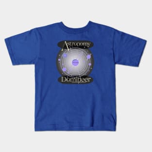 Astronomy Domineer Infinite Planets in Space Kids T-Shirt